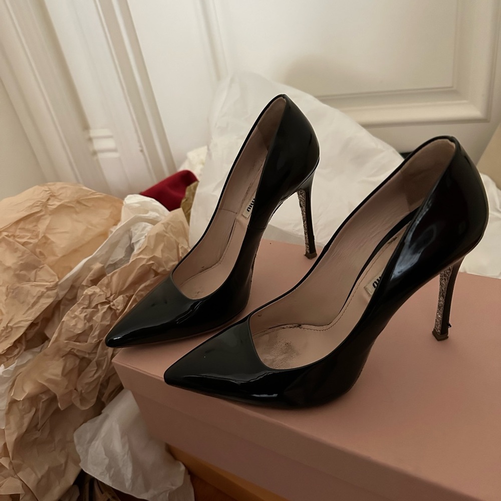 Miu Miu black pumps